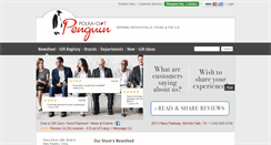 Desktop Screenshot of polkadotpenguingifts.com